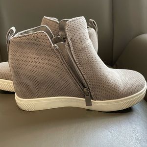 Torrid wedge zipper booties